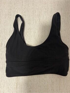 Lululemon Black reversible Women's Seamless Scoop Sports Bralette